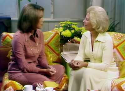 (IN A DEEP VOICE) Which was
quite a few octaves lower - Being Mary Tyler Moore