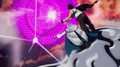 In a fight like this,
there's no right or wrong! - Black Clover: Sword of the Wizard King