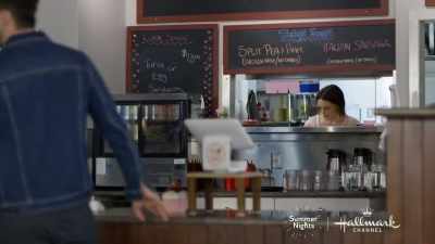 In a sec. Cook's out sick,
I'm still short a waitress, - The Baker's Son