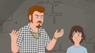 In a selfish, futile,
fleeting attempt... - Stop! - Trailer Park Boys: The Animated Series