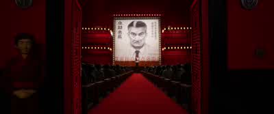 In a special midnight-session at the Municipal Dome, Mayor Kobayashi of Uni Prefecture issues emergency orders calling for a hasty quarantine: the expulsion and containment of all breeds, both stray and domesticated. - Isle of Dogs