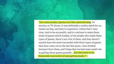 In a Wired article, he says, - Video Game Box Art: The Stories Behind the Covers