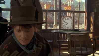 In about 10 minutes, - Back to the Future Part III