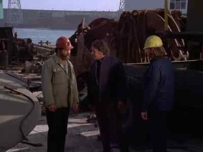 In about ten seconds,
he'll be coming down that dock. - The Streets of San Francisco