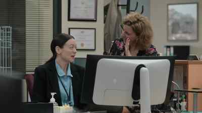 [in accent] My wife, she rather nice. - The Office