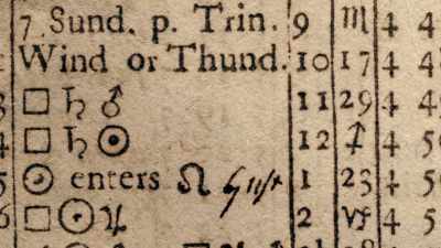 In addition to
weather predictions, - Benjamin Franklin