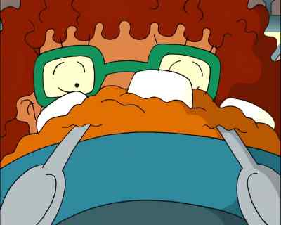 [ in alien voice]:
Surrender. - As Told by Ginger