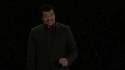 In all three cases,
it was the scientists, - Cosmos: Possible Worlds