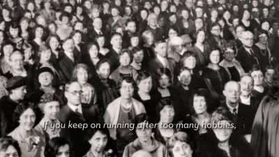 In America everybody is busy - Awake: The Life of Yogananda