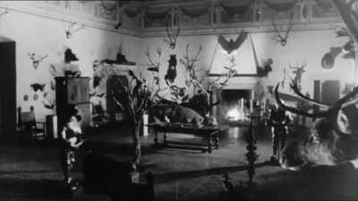 In an atmosphere of horror, - The Life and Deaths of Christopher Lee