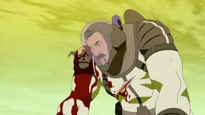 In an instant, I was surrounded, - Invincible