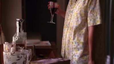 In an interview just weeks before her death, - Mad Men