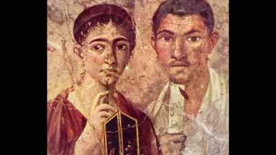 In ancient Greece and Rome,
statues and paintings portrayed - The Divided Brain