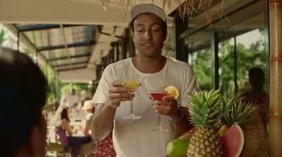 In Australia, if you serve
drinks in plastic - The Other Guy