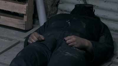 In between interrogations, - Celebrity SAS: Who Dares Wins