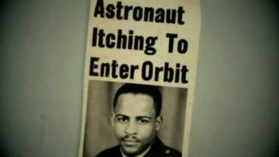 In his brain I didn't
deserve one drop of ink. - Black in Space: Breaking the Color Barrier