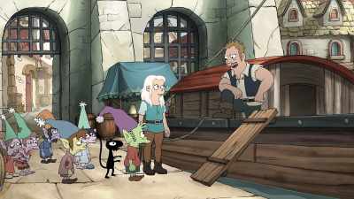 In that case, you can come aboard
and regale us with stories - Disenchantment