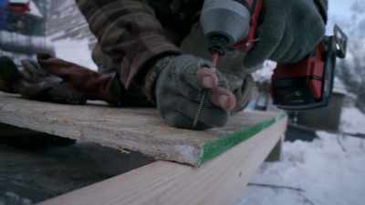 In this case, I'm
building with love. - Life Below Zero: Next Generation