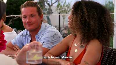 In my case, in my... as Marcos,
I like to put it higher. - Below Deck Sailing Yacht