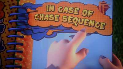 "In case of a chase sequence" - Combat Wombat