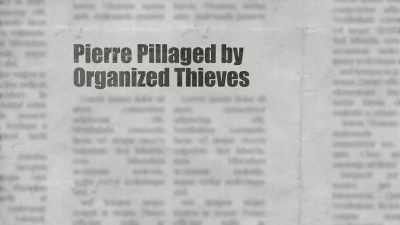 In this case, - History's Greatest Heists with Pierce Brosnan