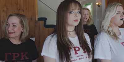 - In case you're wondering who we are, - Night of the Dead Sorority Babes
