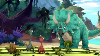 In charge? Like telling everyone
what to do? - Gigantosaurus