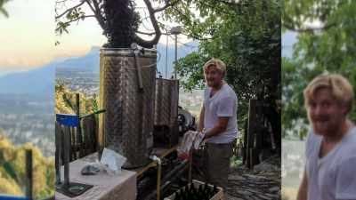   In college, I got to go
  apprentice under
  a winemaker in Italy, - Moonshiners: Master Distiller