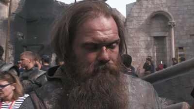 In comparison
to him being the main star, - Game of Thrones: The Last Watch