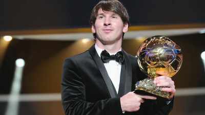 - In contrast, really,
to his time at Barcelona, - Lionel Messi - The Greatest