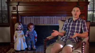- In "Curse of Chucky,"
it's like a refresh - Living with Chucky