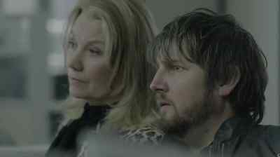 - In Danish.
- Yes, I'm bilingual. It's useful. - The Bridge