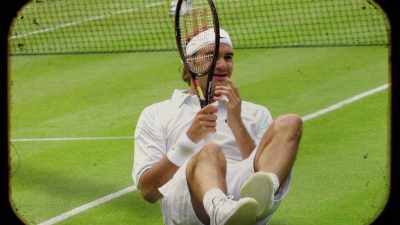 In his early years, - Roger Federer: A Champions Journey
