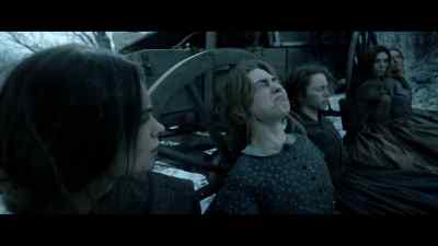 [in English] Oaklyn. Close your eyes.
Put yourself somewhere else. - American Primeval