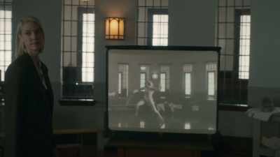 - In every filmed lunge, - Frankie Drake Mysteries