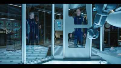 In exactly five hours, 49 minutes - Star Trek: Discovery