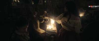 In exchange for teaching them
how to make the Bacá - Evil Eye