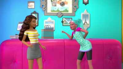 In fact, you can
just leave it here - Barbie: A Touch of Magic