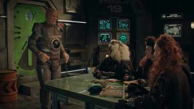 In fact, he's staggeringly incredible
and stupendous too! - Red Dwarf: The Promised Land