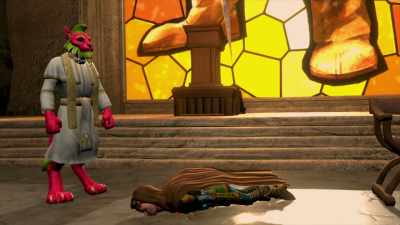 In fact, if I trigger
the paralysis emote, - Dead Pixels