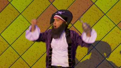 In fact, I wrote
a protest song, ha-ha! - The SpongeBob Musical: Live on Stage!