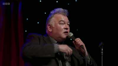 In fact, in 1959,
when he was appearing on Broadway, - Stewart Lee: Tornado
