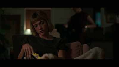In fact... she talked about how
not mad she was all through dessert. - Death and Other Details