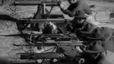 In fact,
the M2 Browning machine gun - Origins: The Journey of Humankind