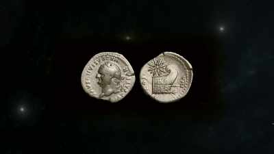 - In fact, there was a
coin issued by Vespasian, - Creating Christ