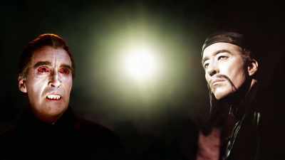 'In fact, these two franchises,
in the modern parlance, - The Life and Deaths of Christopher Lee