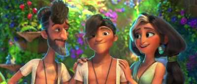 In fact, they were so dirty
that we washed them and then burned them. - The Croods: A New Age