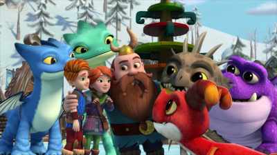 In fact, would all of you like to help us
finish decorating? - Dragons: Rescue Riders: Huttsgalor Holiday