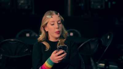 "In fairness, with her IBS,
she's probably spent enough time - Backstage with Katherine Ryan