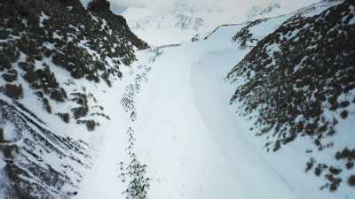 In this first episode, we will
travel from pole to pole... - Frozen Planet II
